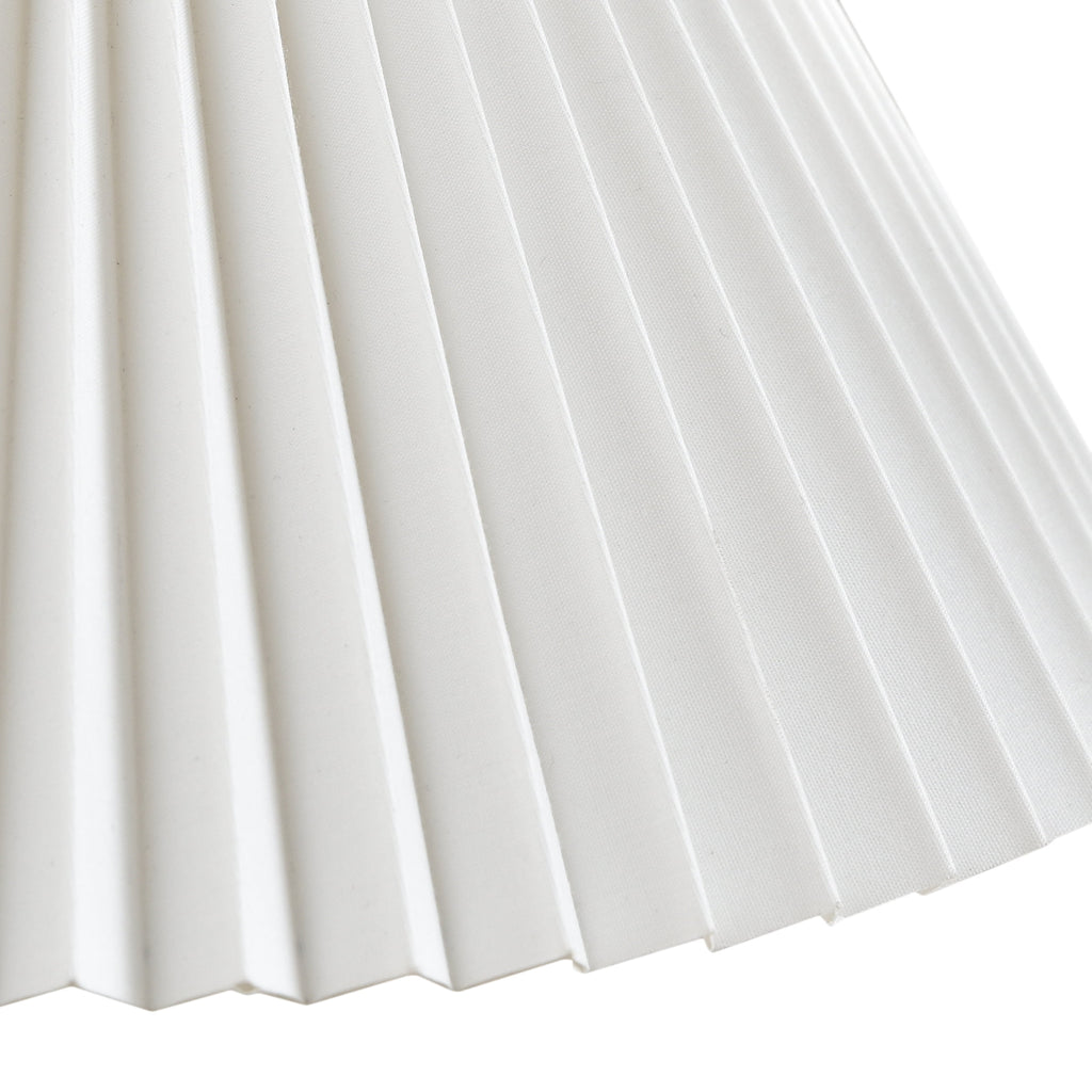 Better Homes & Gardens Wood Grain Finish Table Lamp with Pleated Shade